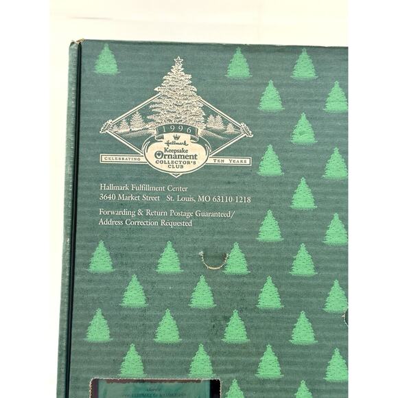 1996 Hallmark Keepsake Ornament Collector's Club Membership Kit 3 Ornaments Set - Picture 4 of 5